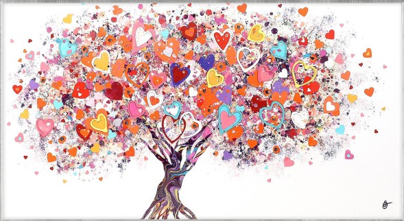 Tree of Hearts by Sara Otter. Framed. £255