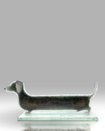 Grey Sausage Dog. £33